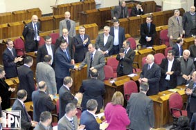 ოპოზიციამ სააკაშვილის გამოსვლა გააკრიტიკა