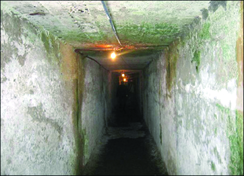 დერეფანი ორთაჭალის ციხეში, რომლითაც სიკვდილმისჯილი საკნიდან განაჩენის აღსასრულებლად მიჰყავდათ