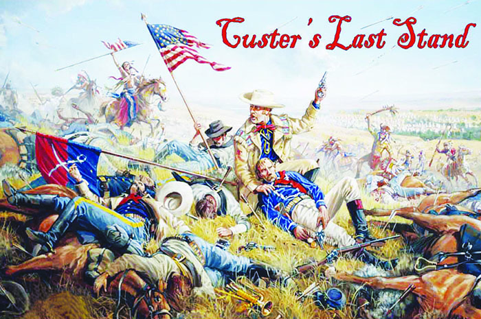 უკანასკნელ დიდ ბრძოლაში ინდიელებმა გენერალ კასტერის კავალერია დაამარცხეს