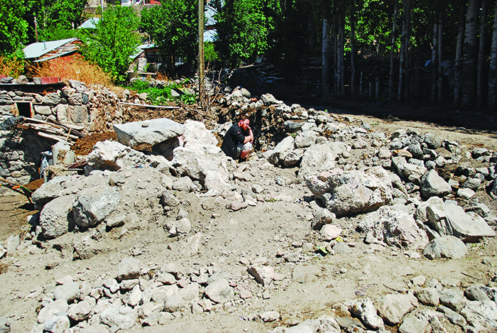 ტაძრის ადგილი სოფელ მერენესში