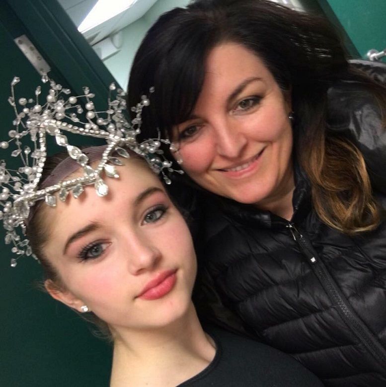 ირმა ქალიშვილთან, სალომესთან ერთად