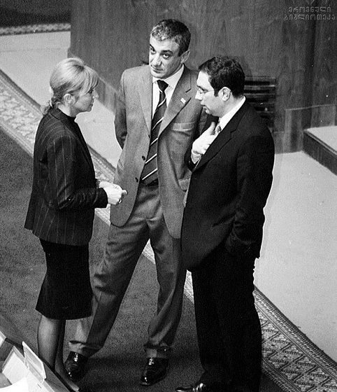 მაია ნადირაძე, კობა ბექაური და ნიკა რურუა