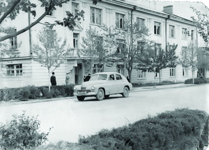 უნივერსიტეტის II კორპუსი. XX საუკუნის 50-იანი წლები