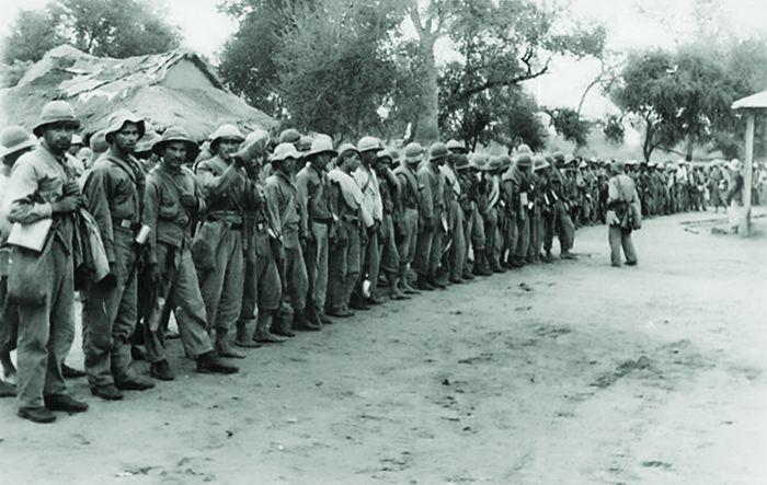 სახმელეთო ბრძოლების მონაწილე პარაგვაელი ჯარისკაცები ჩაკოს ომში