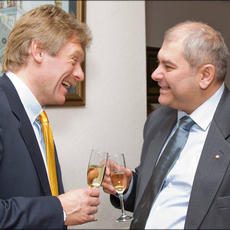 დმიტრი პესკოვი და ბადრი ნაჭყებია