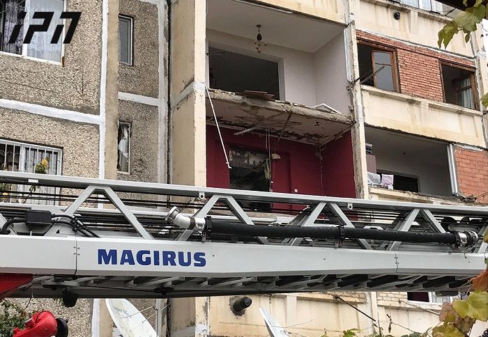 აფეთქების ადგილი ფონიჭალაში