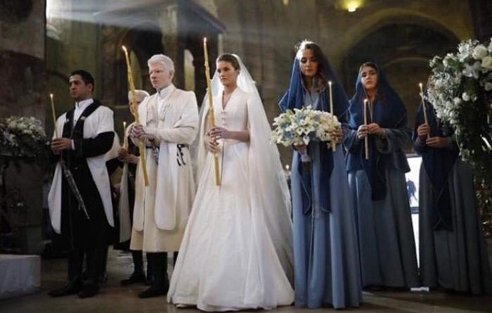 ჯვრისწერა სვეტიცხოველში