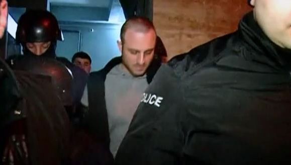 მინდია გოგოჭური დაკავებისას