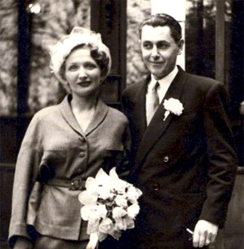 ზეინაბ კედია და ლევან ზურაბიშვილი ჯვრისწერის დღეს