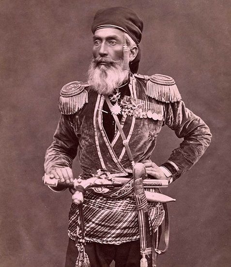 დათა გუგუნავა, მომღერალი და ლოტბარი, გურიის დრუჟინის მეთაური - დიმიტრი ერმაკოვის ფოტო