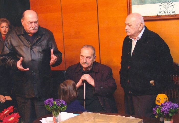 ჯანსუღ ჩარკვიანი, გიგა ლორთქიფანიძე, რეზო ჩხეიძე