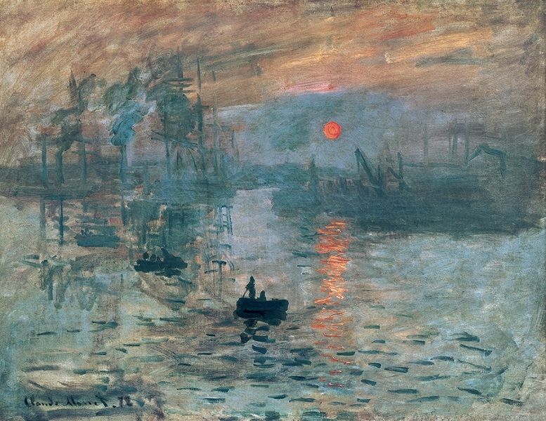 კლოდ მონეს 'შთაბეჭდილება. მზის ამოსვლა', რომლის მაღალი ხარისხის რეპროდუქცია შეგეძლებთა გაზეთ 'კვირის პალიტრასთან' ერთად 18 მარტიდან შეიძინოთ