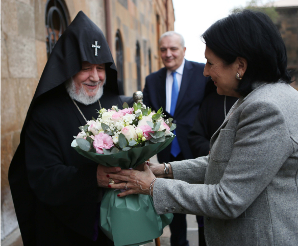 შეხვედრა გარეგინ II-სთან