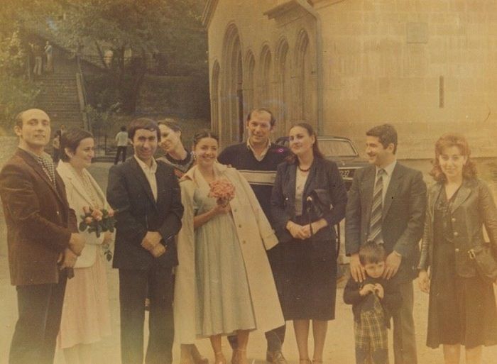 გოდერძის და ნინოს ჯვრისწერა სამთავროს მონასტერში, 1982 წლის 2 ოქტომბერი