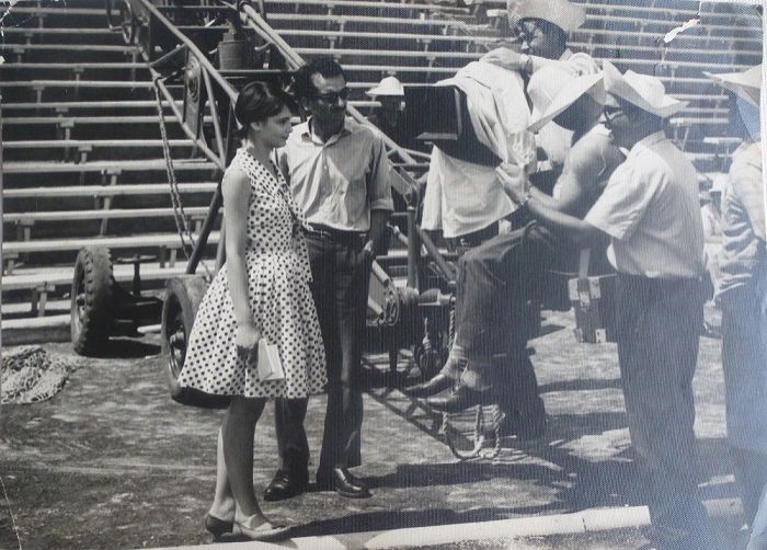 ფილმის გადაღებისას