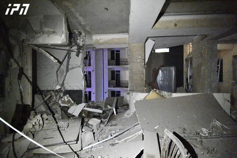 ფოტო აფეთქების ადგილიდან. ფოტოგრაფი: გიორგი ჟამერაშვილი