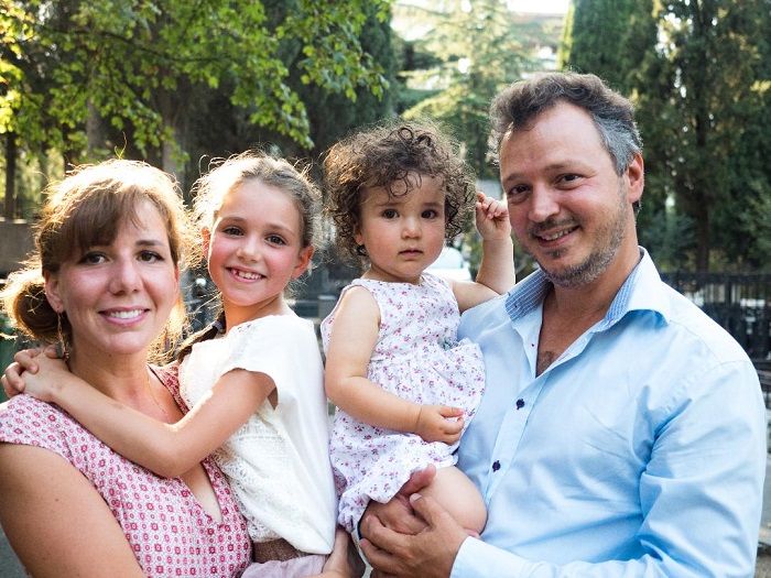 ზოლტან კოვაჩ-გოკიელი ოჯახთან ერთად