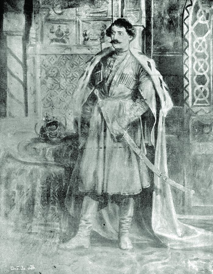 იმერეთის უკანასკნელი მეფე სოლომონ II ("სახალხო ფურცელის" სურათებიანი დამატება, 1915, #40)