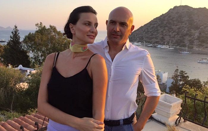 თაკო ჩხეიძე მეუღლესთან ერთად