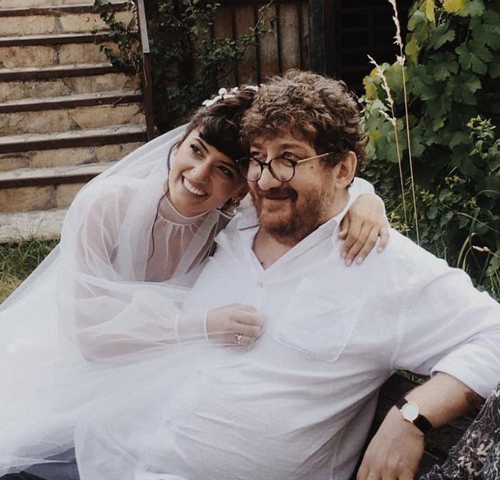 თინათინი მამასთან, რეჟისორ ლევან წულაძესთან ერთად