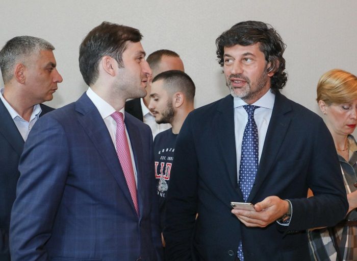 თორნიკე რიჟვაძე და კახა კალაძე