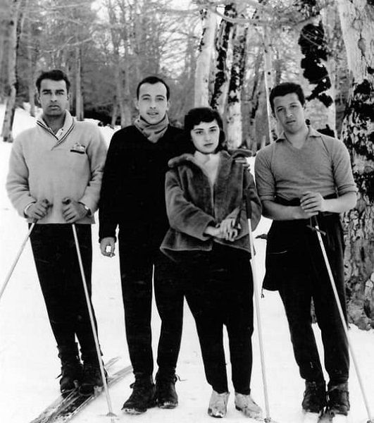 მარცხნიდან პირველი, თამაზ ელიავა, ბაკურ ბოკერია, მარჯვნიდან დიტო შაქარიშვილი