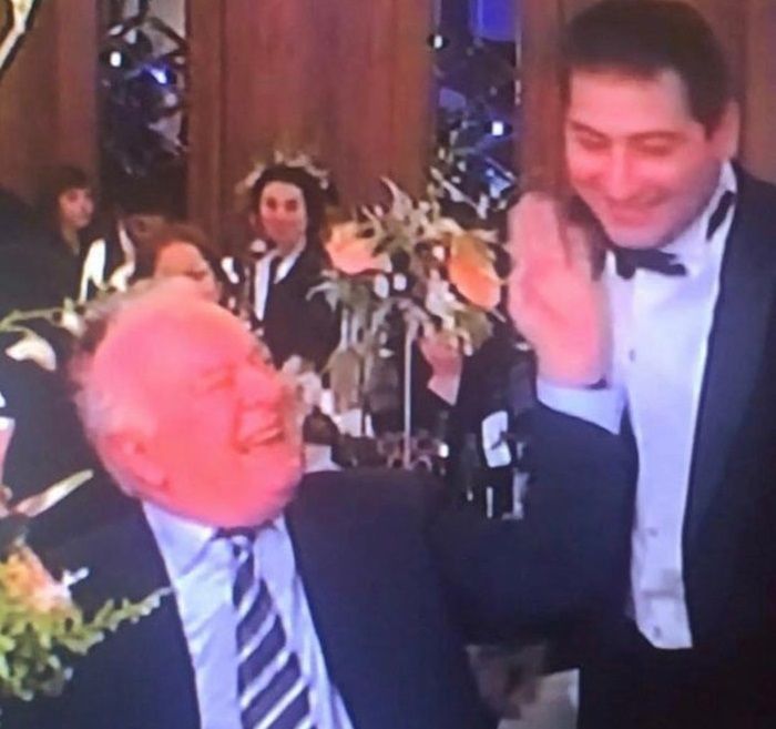 ლაშა ბაბუასთან ერთად